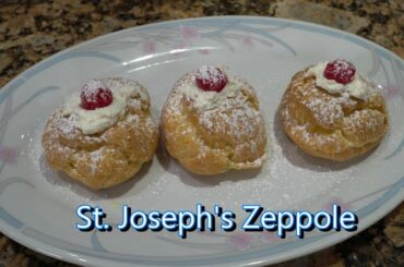 Italian Grandma Makes St. Joseph's Zeppole