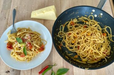 One Pan Pasta Italian Recipe - Simple but Tasty Pasta at home
