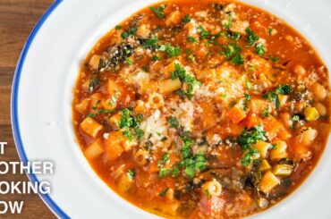 how to make EASY MINESTRONE SOUP