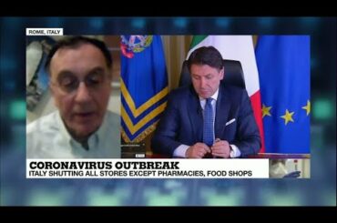 Coronavirus outbreak: Italy shutting all stores except pharmacies, food shops