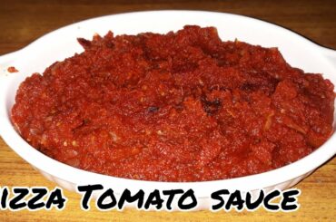 Pizza Tomato Sauce Homemade recipe / pizza sauce from fresh tomatos