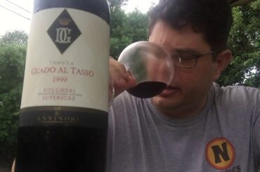 1999 Antinori Guado Al Tasso Bolgheri Superiore Super Tuscan Italian Red Wine