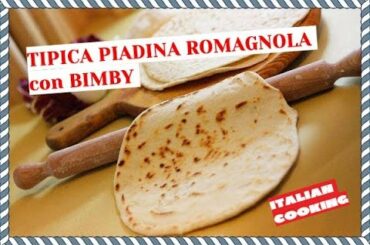 RICETTA PIADINA ROMAGNOLA FATTA IN CASA video ricetta - ITALIAN COOKING TIME!