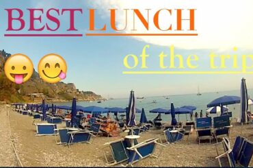 Delicious Italian food - Taormina, Sicily