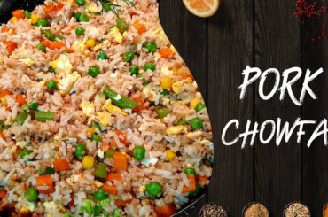 HOW TO COOK PORK CHOWFAN RICE | EASY RECIPE