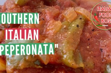 ITALIAN EXPRESS - Peperonata! - Sweet peppers and tomato sauce