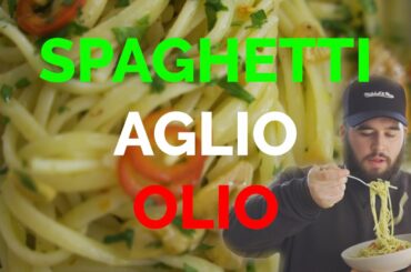 HUCKLEBERRY’S FOOD | THE PASTA SHOW - SPAGHETTI AGLIO OLIO | ITALIAN RECIPES
