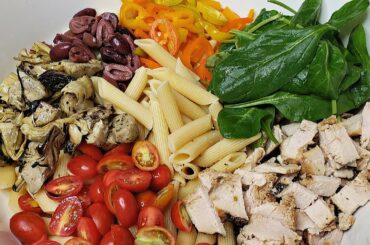 Cold Pasta Salad Recipe | Eat Your Colors Pasta Salad | Simply Mama Cooks