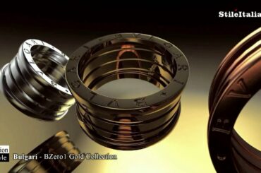 "Italian Lady" - "Bulgari  Ring" - "BZero1 Gold Collection" - "Italian Elegance  & Excellence"
