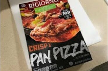 How To Make Crispy Pan Pizza From Digiorno! On The Cosori Air Fryer Toaster Oven, Awesome!