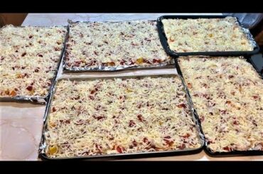 HOW TO MAKE SORTED HOMEMADE FAMILY SIZE DEEP-DISH PIZZA (Better Than Delivery or Pickups)