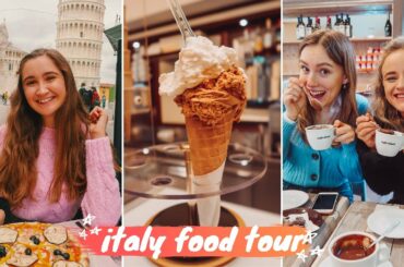 eating our way around pisa, florence + lucca // italy wanderings ♡