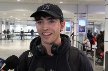 Air Canada's last flight from Rome to Montreal