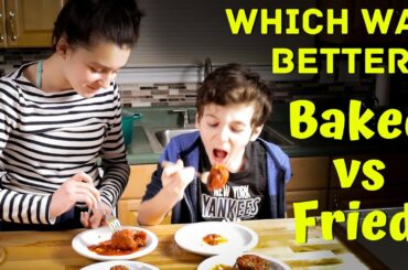 The Meatball Challenge - Baked Vs Fried Homemade Italian Meatballs