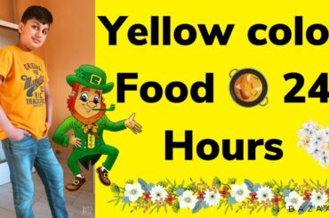 Yellow color food 🥘 24 hour’s challenge/ my friend birthday party #Talhavlogsinitlay
