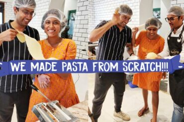 MAKING PASTA FROM SCRATCH IN NAGPUR'S FIRST AUTHENTIC ITALIAN RESTAURANT!!!