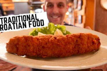 Traditional CROATIAN FOOD in Zagreb, Croatia | DELICIOUS Croatian food the LOCALS are eating
