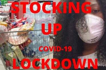 ITALY & CORONA VIRUS | 1MONTH FOOD SUPPLY FOR FAMILY OF 2| ITALY'S LOCKDOWN