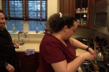 North African Black Lentil Pitas with Tangy Carrot Cranberry Salad: Cooking with Joe