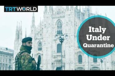 Day one of lockdown begins in Italy
