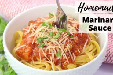 The Best Homemade Marinara Sauce | The Carefree Kitchen