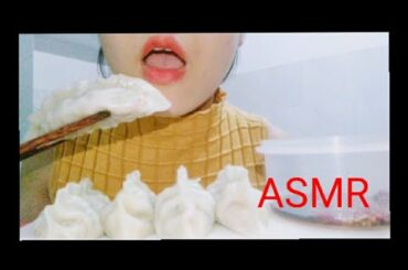 ASMR EATING DUMPLING KOREAN FOOD (EATINGSOUNDS) |NO TALKING| JULY ASMR