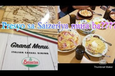 Dinner at Saizeriya Italian Dining