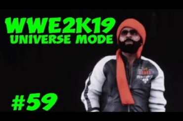 WWE2K19 Universe Mode BCW A Poo trys Italian Food #59