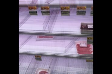 Coronavirus in Italy , No Food in Supermarkets, 15.03.2020