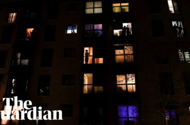 Madrid claps for healthcare workers amid coronavirus lockdown