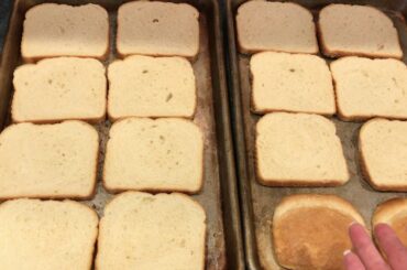 Turning Stale Bread Into Bread Crumbs & Italian Seasoned Bread Crumbs