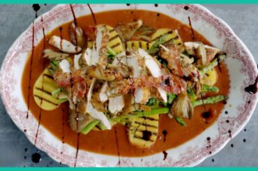 Blackened Chicken and Grilled Polenta with Jamie Oliver