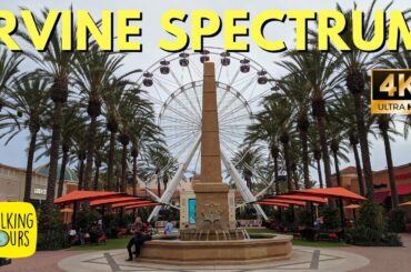 Complete Tour of Irvine Spectrum Mall | Irvine California USA | 4K Walking Tour