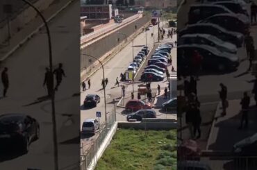 Foggia Italy Jail break Footage : Leaked Video Prisoners escaping 6 inmates were killed