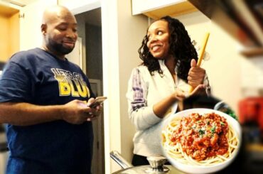 "I COOKED SPAGHETTI FOR MY BOYFRIEND"