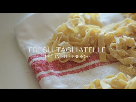 Homemade fresh Tagliatelle for 3 people in 30 minutes. Homemade fresh Tagliatelle for 3 people in 30 minutes.