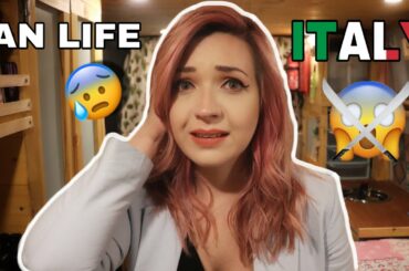 VAN LIFE ITALY - Teenagers with MACHETES, Terrible Driving & Potholes