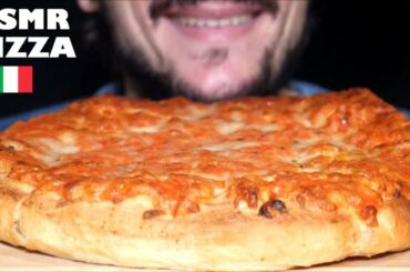 ASMR PIZZA MARGHERITA ITALIAN EATING SOUNDS SHOW *MUKBANG ITA FOOD ITALY NO TALKING IN QUARANTINE
