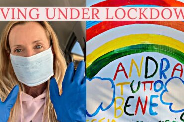 LIVING UNDER LOCKDOWN // THE ITALIAN SPIRIT PREVAILS DURING COVIT-19//MY TRIP FOR PROVISIONS