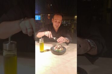 Octopus salad ORO Italian Restaurant Jakarta Selatan Kemang