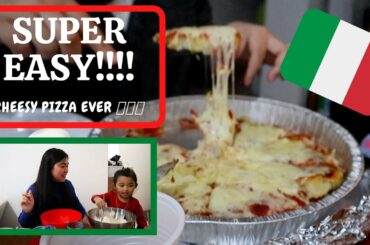 HOW TO MAKE HOMEMADE PIZZA (ITALIAN WAY)🍕👌🍡🍴  / TheCortelVlogs