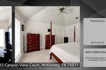 3412 Canyon View Court, McKinney, TX 75071