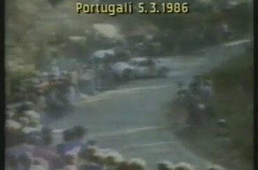 Rally Portugal 1986 accident - Group B