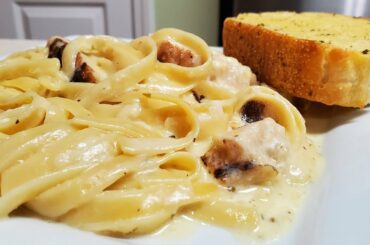 Chicken Fettuccine Alfredo Recipe with Chef A.J Pressure Cooker Newbie Online Cookbook Pg 10