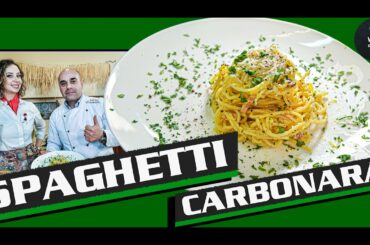 SPAGHETTI CARBONARA  short version / Italian Cuisine  / How To Make Italian Spaghetti Carbonara/