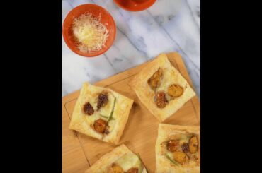 Italian Puff Pastry Tarts 🍅