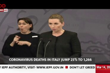 Coronavirus deaths in Italy jump 25% to 1,266