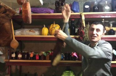 Smoked Pork Polenta And Wine