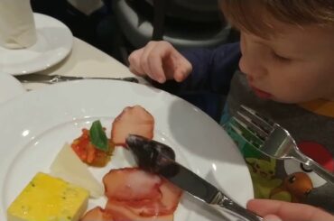 Fine dining on the cruise