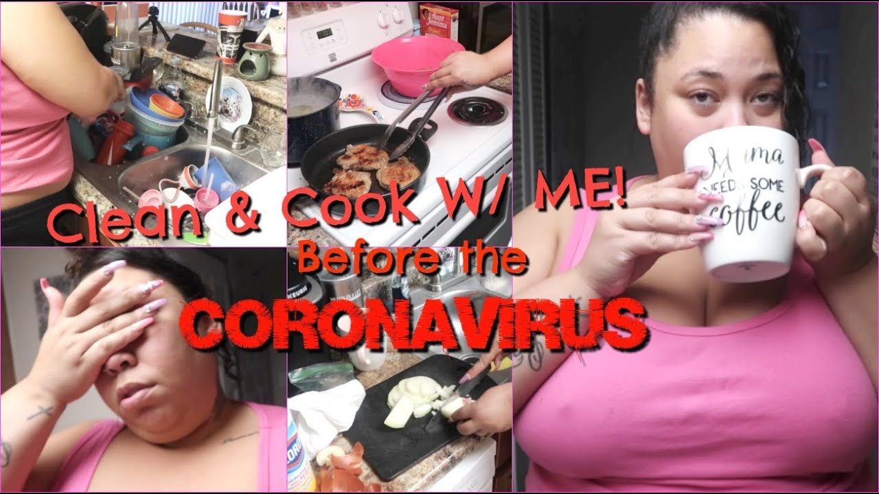 CLEAN & COOK W/ ME! Before We all get SICK! CLEAN & COOK W/ ME! Before We all get SICK!